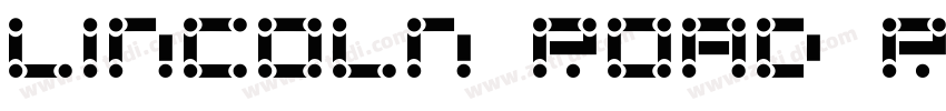 Lincoln Road Regular字体转换